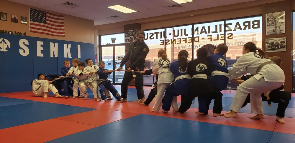 Self-defense BJJ training at Marra Senki Academy in San Antonio